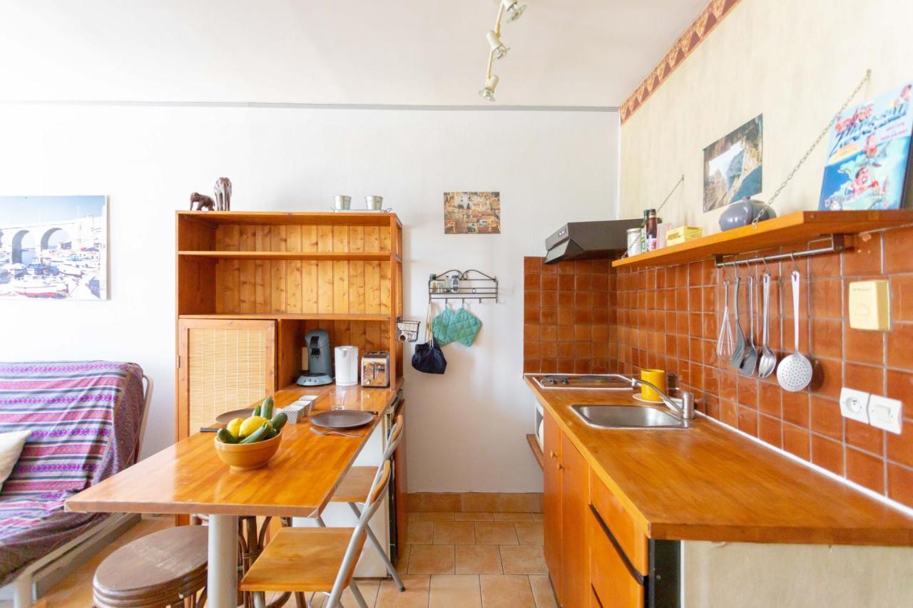 מרסיי Studio Agreable Au Coeur Du Quartier Historique מראה חיצוני תמונה